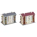 Ensemble de 2 immeubles habitables Faller 232304 - N : 1/160 - EP III - 2