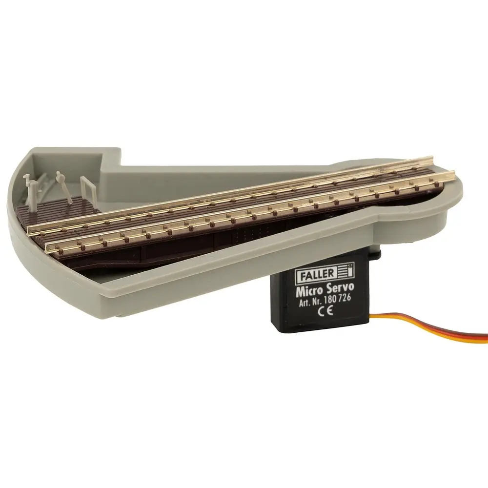 Plaque Tournante avec Hangar à Locomotives - Faller 222104 - N 1/160 - 5