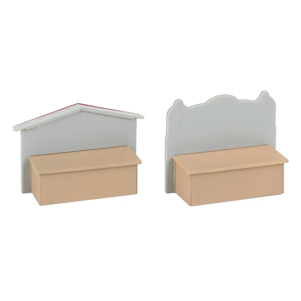 2 stands du marché de Noël - Faller 272020 - N 1/160  - 2