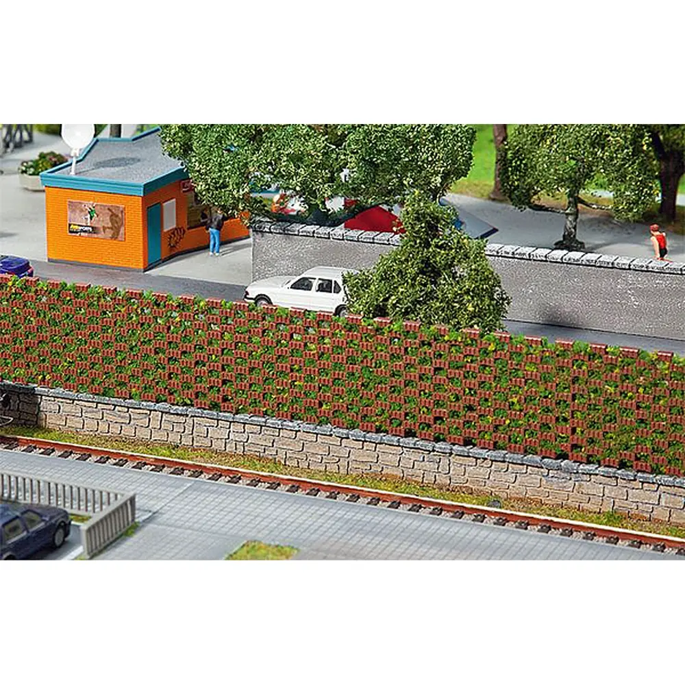 Paroi anti-bruit Mur miniature Faller 180421 - HO : 1/87 - 2
