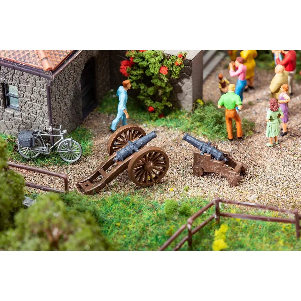 Lot de 3 canons historiques - FALLER 180336 - HO 1/87 - EP I - 2