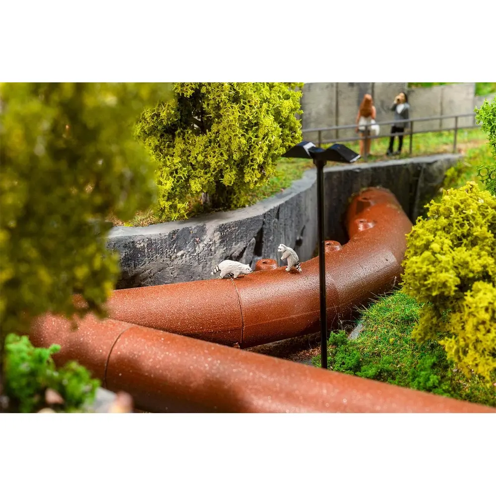 Grand kit de tuyauterie - Faller 180328 - HO 1/87 - Ep III - 4