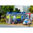 Conteneur de bureaux pour la police et la Croix-Rouge - Faller 180338 - HO 1/87 - EP VI - 4