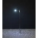 Lampadaire LED FALLER 180202 - HO 1/87 - hauteur 93 mm - 12 volts - 2