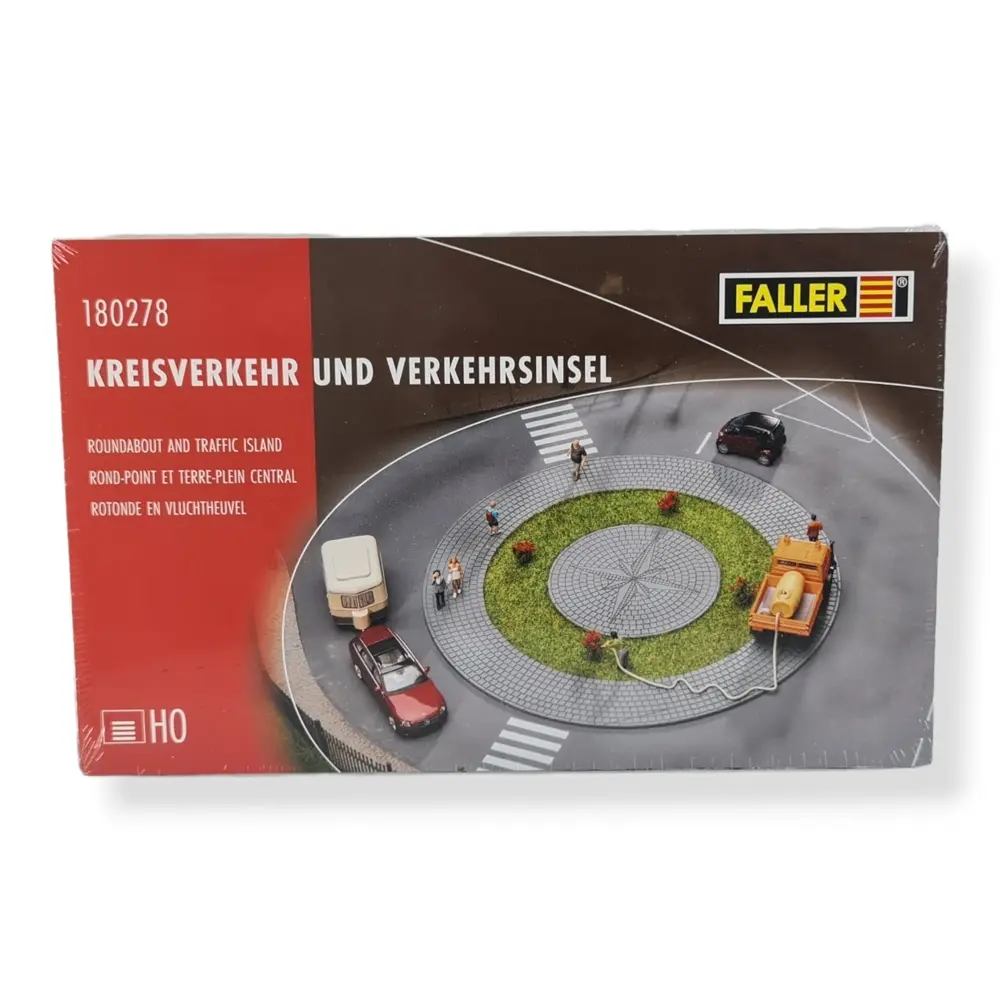 Rond-point - Faller 180278 - HO : 1/87 - EP III  - 4