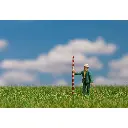 Fibres de flocage herbes sauvages, vert foncé, 4 mm, 80g FALLER 170233 - 2