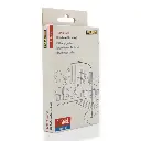 Lampadaire à LED blanc - Faller 180219 - HO 1/87 - hauteur 94 mm - 2