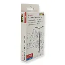 Lot de 3 lampadaires à deux bras avec LED - Faller 180122 - HO 1/87 - 2