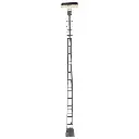 Set de 3 Lampadaires en treillis avec LED - HO 1/87 - Faller 180110 - 2