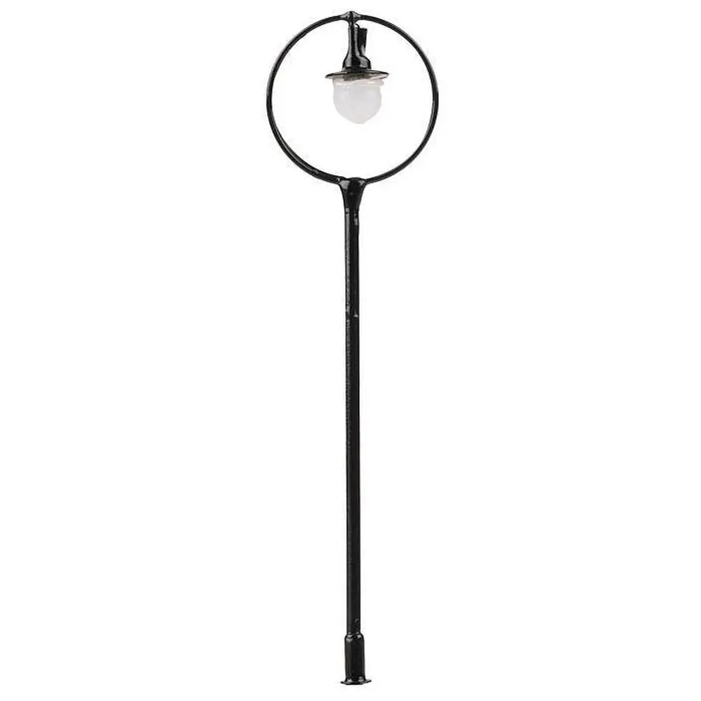 Lot de 3 lampadaires simple avec LED - HO 1/87 - Faller 180105 - 2