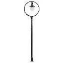 Lot de 3 lampadaires simple avec LED - HO 1/87 - Faller 180105 - 2