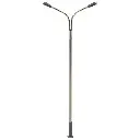 Lampadaire double moderne - HO 1/87 - Faller 180201 - 2