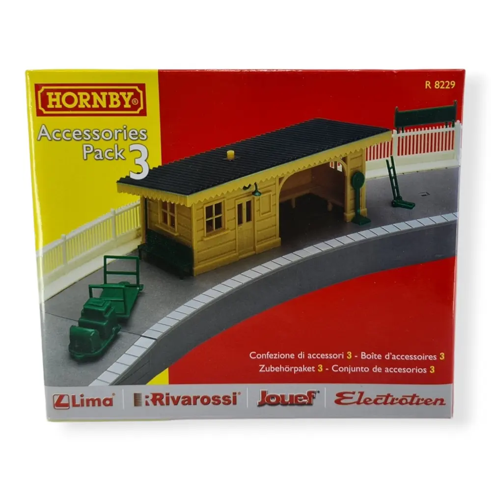 Set d'extension de gare n°3 - Hornby R8229 - OO 1/76 - 3