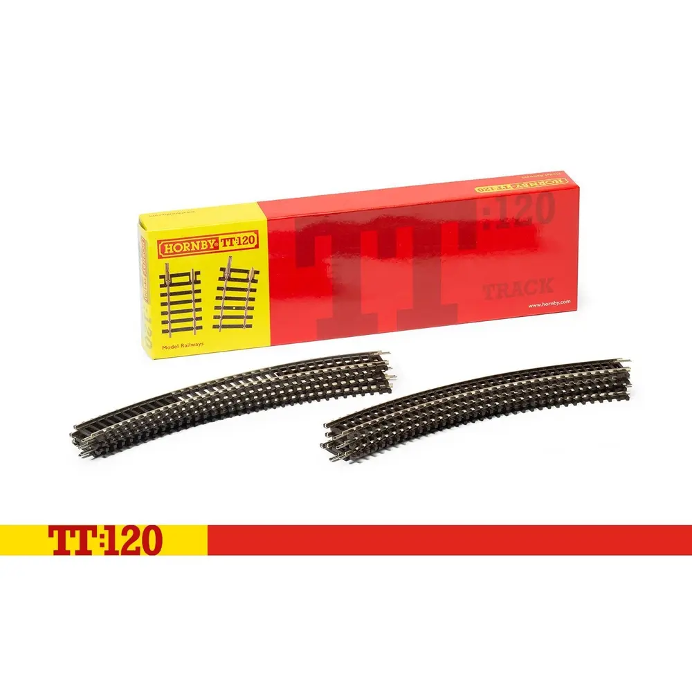 Courbe 3e rayon 30° 353 mm - Hornby TT8005 - TT 1/120  - 2
