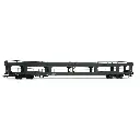 Wagon transporteur de voitures DDm 916 DB AG, livrée verte - Rivarossi HR4381 - HO 1/87 - Ep IV - 2R - 2