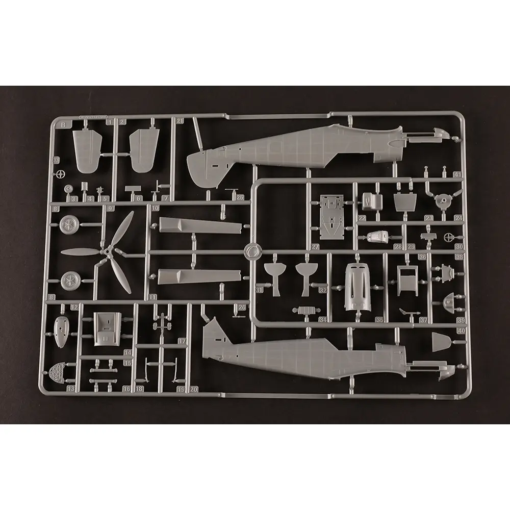 Avion Messerschmitt Bf109E-3 - Hobby Boss 81791 - 1/48 - 21