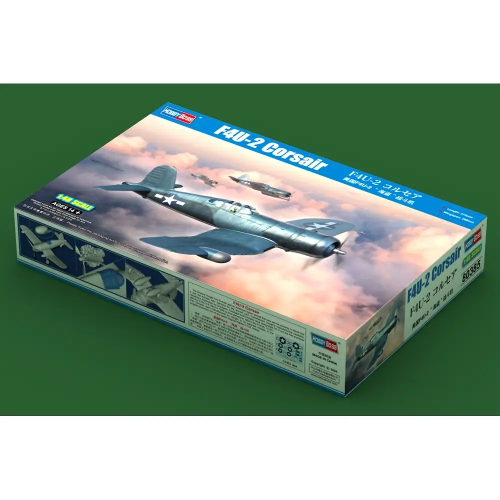 Avion Chance Vought F4U-2 Corsair - Hobby Boss 80385 - 1/48 - 2