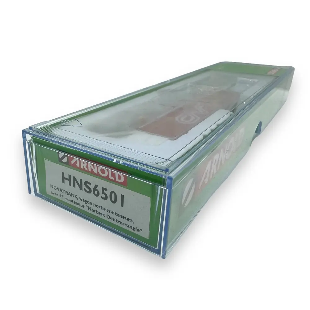 Wagon porte-conteneur 45' "Dentressangle" - Arnold HNS6501 - N 1/160 - SNCF - Ep VI - 2R - 4