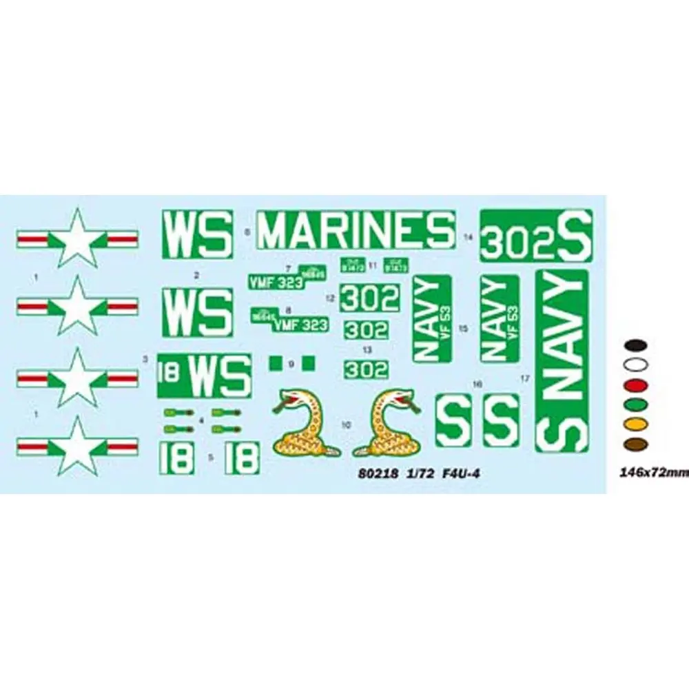 Avion Corsaire F4U-4 - Hobby Boss 80218 - 1/72 - 3