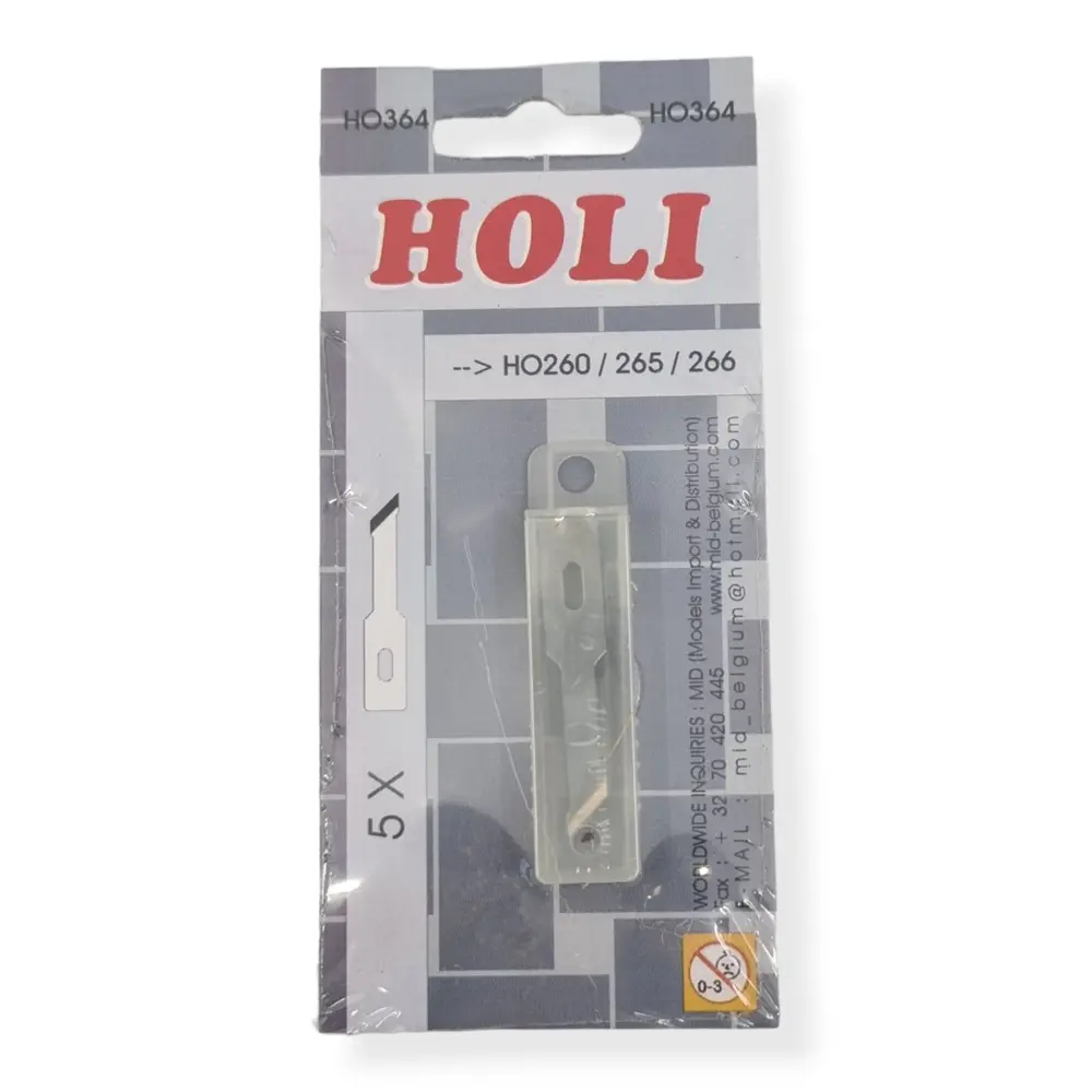 5 lames de cutter - HOLI HO364 - Outillage  - 2