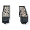 Set de 2 wagons ouverts Eaos 4 essieux ARNOLD HN6535 - SNCF - N 1/160 - EP IV - 3