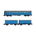 Coffret de 3 unités "Tajo de Via" -Arnold HN4457 - N 1/160 - RENFE - EP IV-V - 2