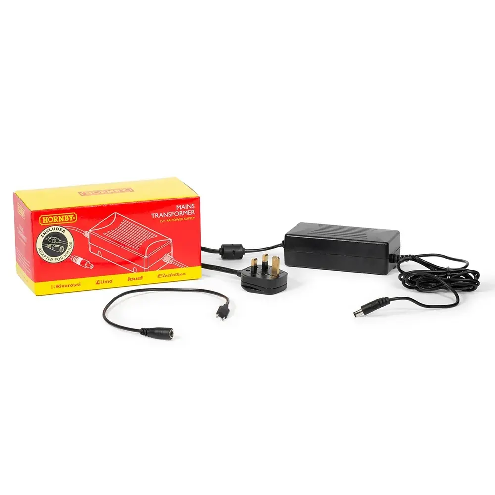 Transformateur 15V~4 Amp compatible avec le système numérique Hornby HM7000, prise GB, Hornby 7337 - 2