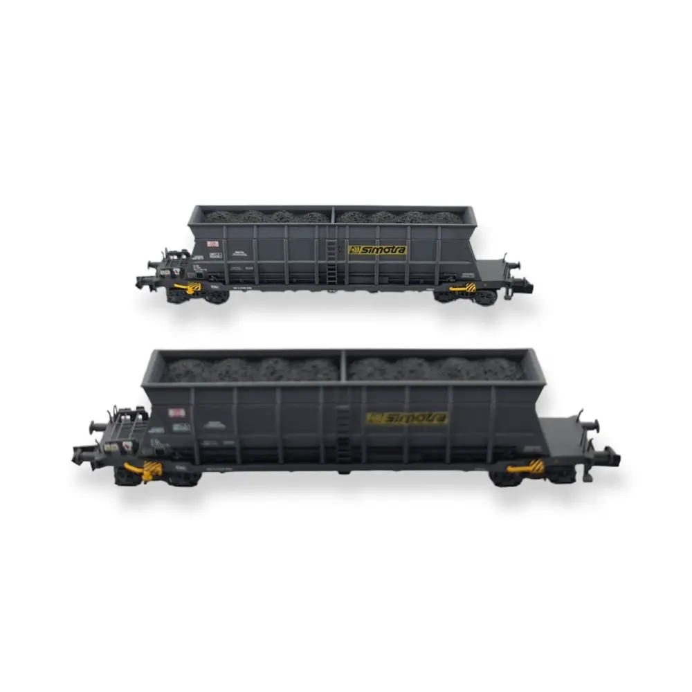 Pack 2 wagons trémies SIMOTRA Arnold HN6549 - N 1:160 - SNCF - 3