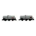 Coffret de 2 wagons citernes à 3 essieux AVIA - Arnold HN6676 - N 1/160 - SNCF - EP IV - 2R - 3
