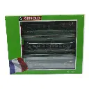 Set 3 voitures voyageurs DEV AO Arnold HN4385 - N 1/160 - SNCF - EP IV - 4