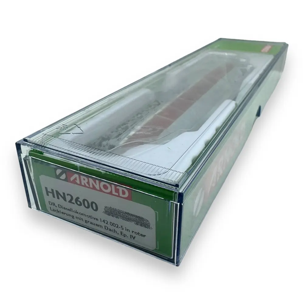 Locomotive Diesel 142 002-5 - Arnold HN2600 - N 1/160 - DR - EP IV - Analogique - 4
