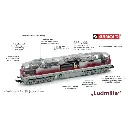 Locomotive diesel 233 493-6 - Arnold HN2601 - N 1/160 - DB - Ep IV - Analogique - 2R - 4