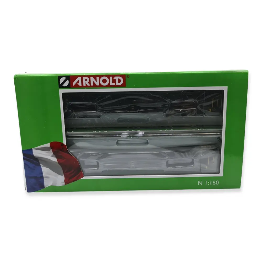 Set 2 wagons porte-autos DD DEV 66 Arnold HN4412 - N 1/160 - SNCF - EP V - 4