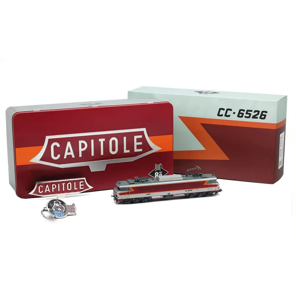 Locomotive Electrique CC 6500 "Le Capitole" - Coffret anniversaire - Jouef HJ2452S - HO 1/87 - SNCF - EP IV - 2R - DCC Sound - 2