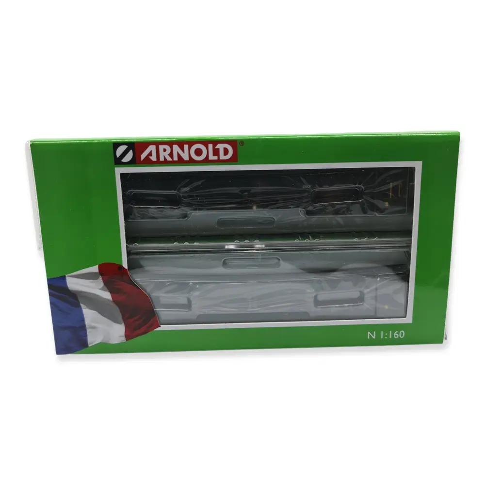 Set 2 wagons porte-autos DD DEV 66 Arnold HN4411 - N 1/160 - SNCF - EP IV - 4