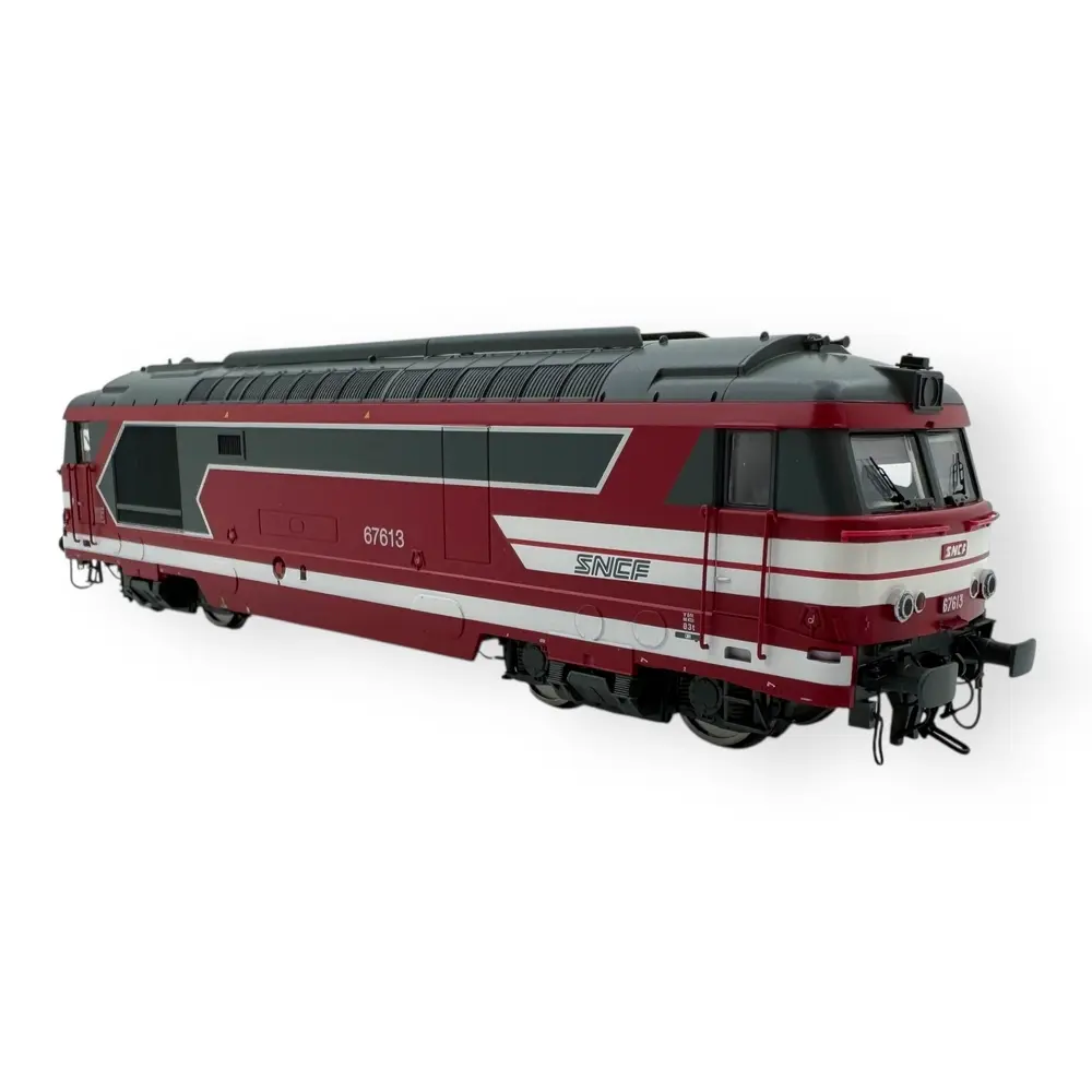 Locomotive Diesel BB 67613 "Capitole" - Jouef HJ2464S - HO 1/87 - SNCF - 2R - EP VI - DCC Sound - 2