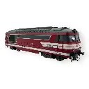 Locomotive Diesel BB 67613 "Capitole" - Jouef HJ2464S - HO 1/87 - SNCF - 2R - EP VI - DCC Sound - 2