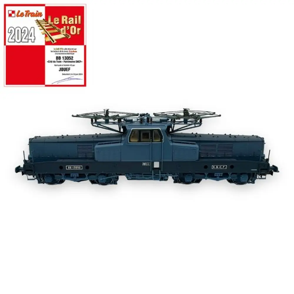 Locomotive électrique BB 13052 "Cité du train" - Jouef HJ2450S - HO 1/87 - SNCF - Ep IV - Digital sound - 2R - 3