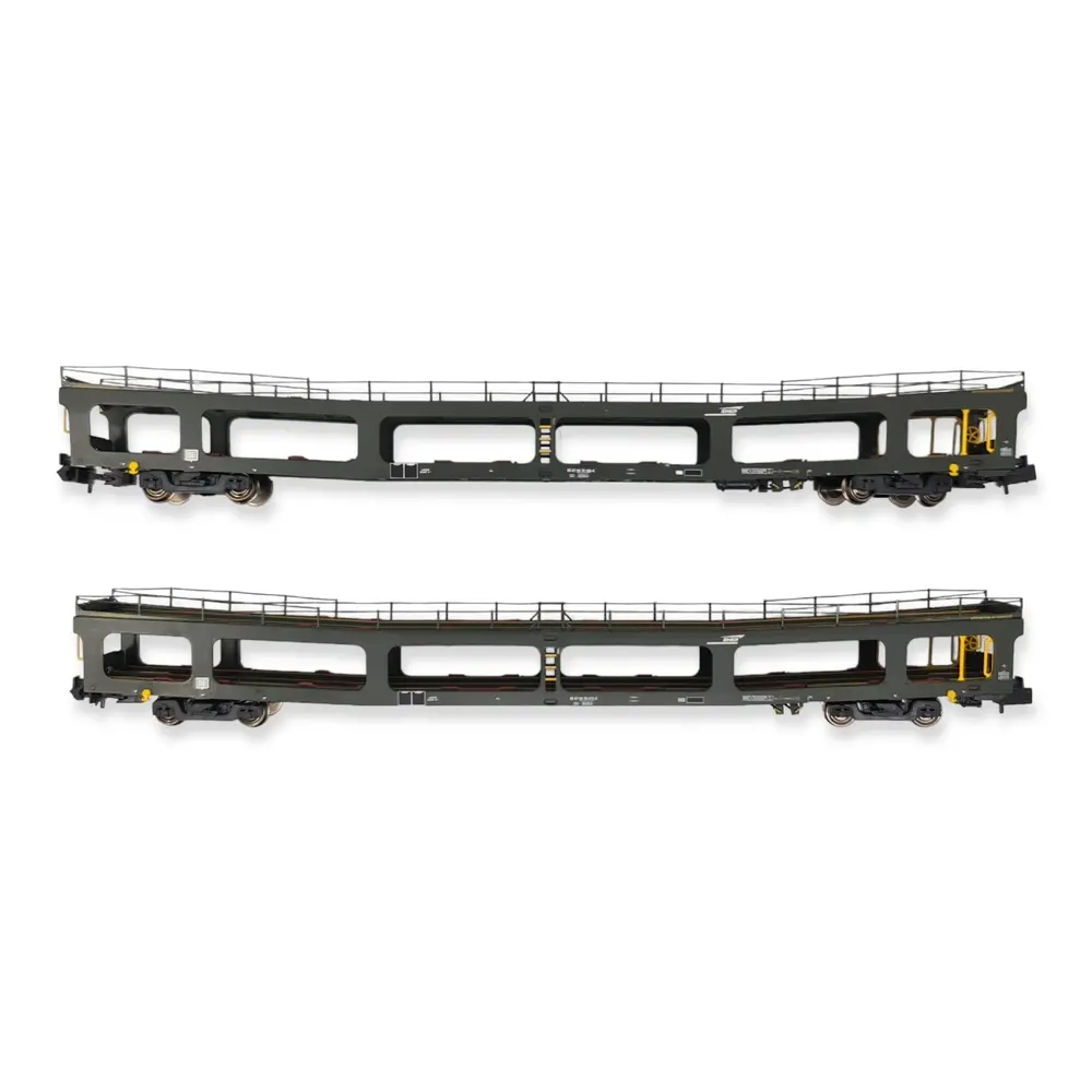 Set 2 wagons porte-autos DD DEV 66 Arnold HN4412 - N 1/160 - SNCF - EP V - 2