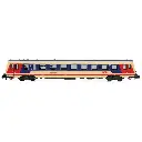 Set de 2 autorails diesels classe 5047 ( motorisé + neutre ), livré rouge/bleu/beige avec nouveau logo « ÖBB » - Arnold HN2522 - N 1/160 - ÖBB - Ep IV/V - Analogique - 2R - 2