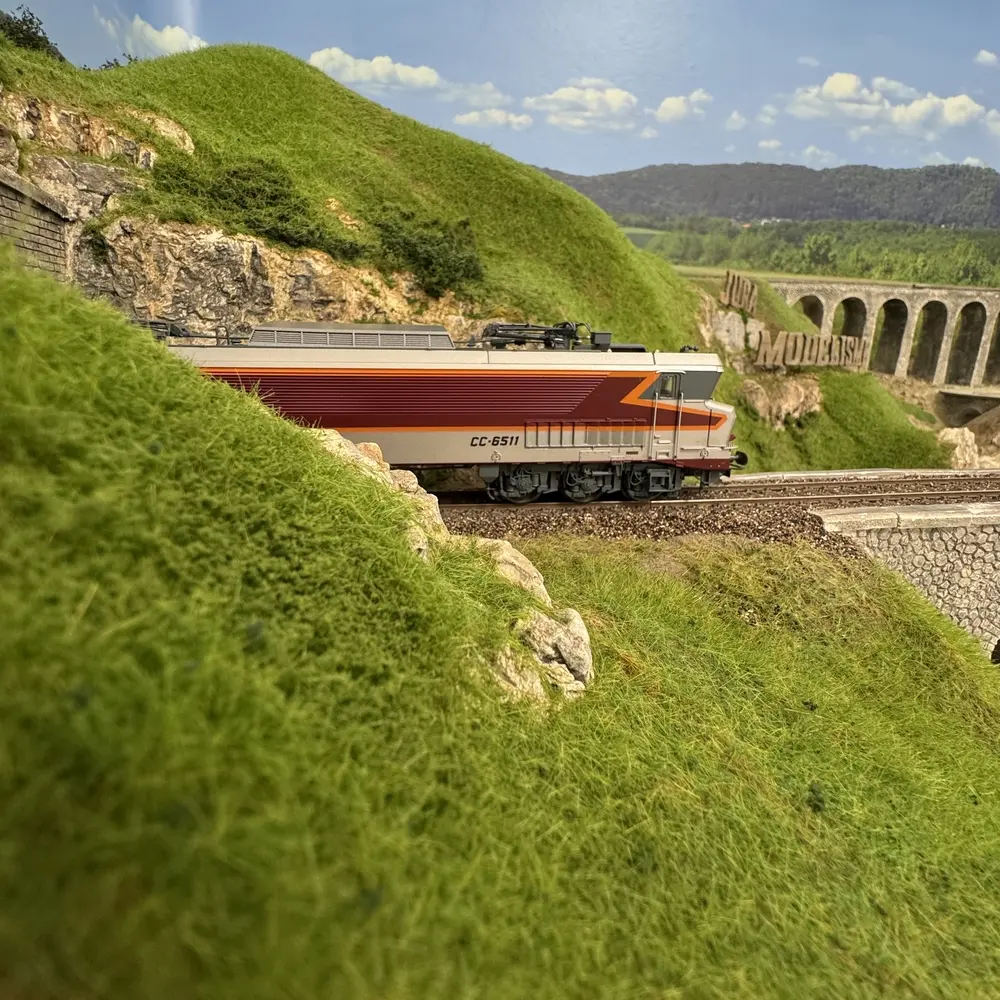 Locomotive électrique CC 6511 - Jouef HJ2428 - HO 1/87 - SNCF - Ep IV - Analogique - 2R - 8