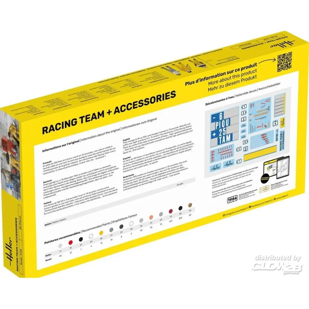 Racing Team - HELLER 58750 - 1/24 - 2