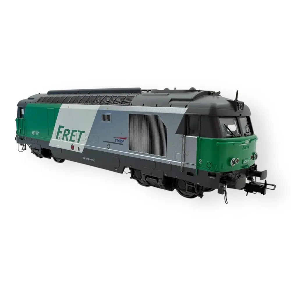 Locomotive Diesel BB467505 "FRET" - JOUEF HJ2342 - SNCF - HO 1/87 - EP VI - 2R - Analogique - 2