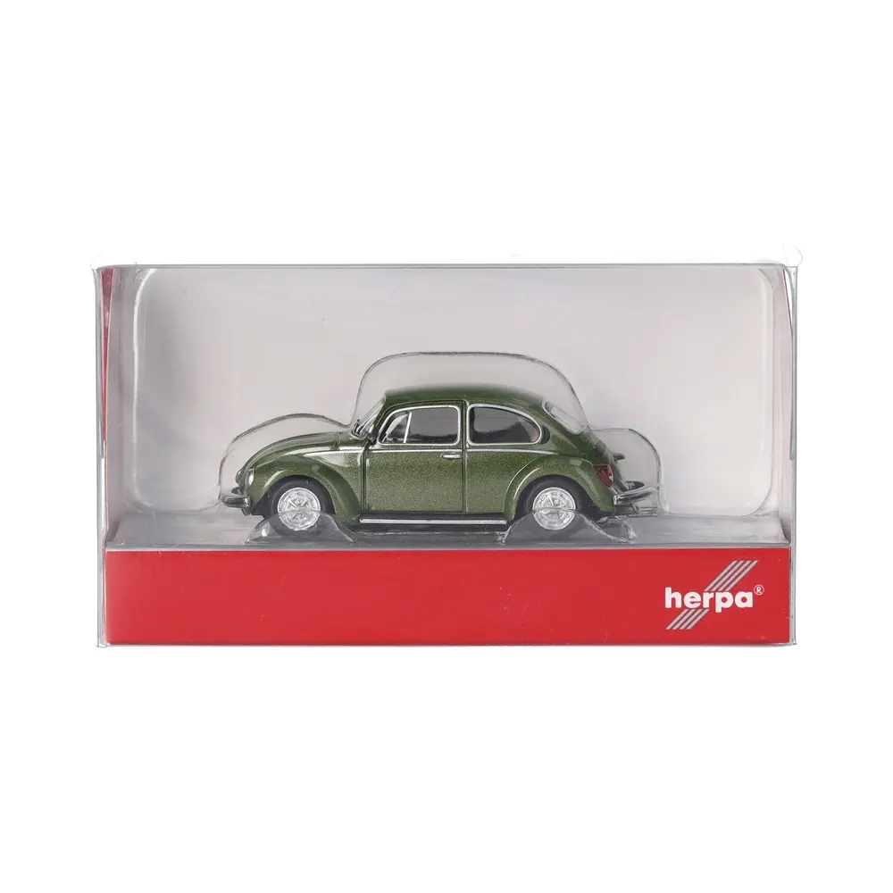Volkswagen (VW) Coccinelle 1303, vert métallisé - Herpa 430982-002 - HO 1/87 - 5