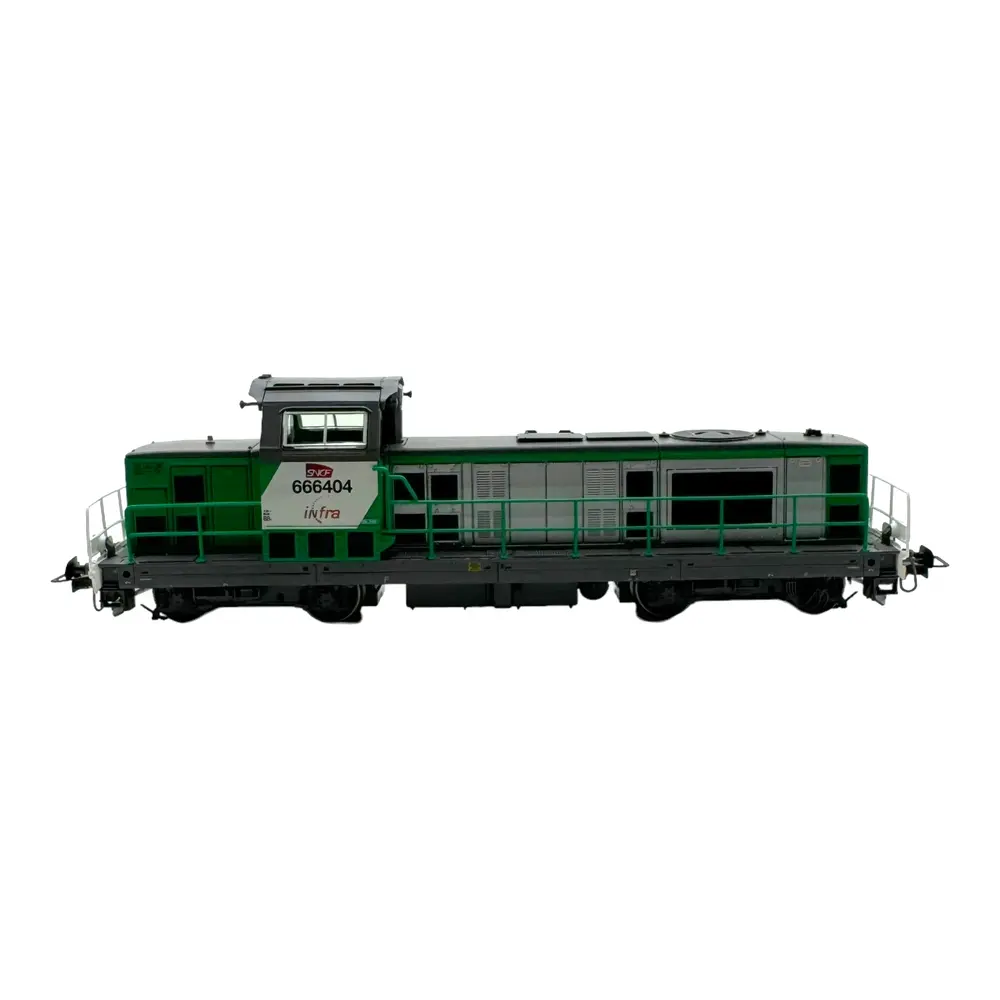 Locomotive diesel BB 66404 INFRA - Jouef HJ2442 - HO 1/87 - SNCF - Ep VI - Analogique - 2R - 3