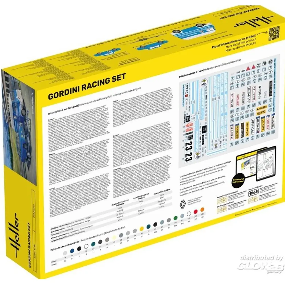  Gordini Racing  - HELLER 52328 - 1/24 - 2