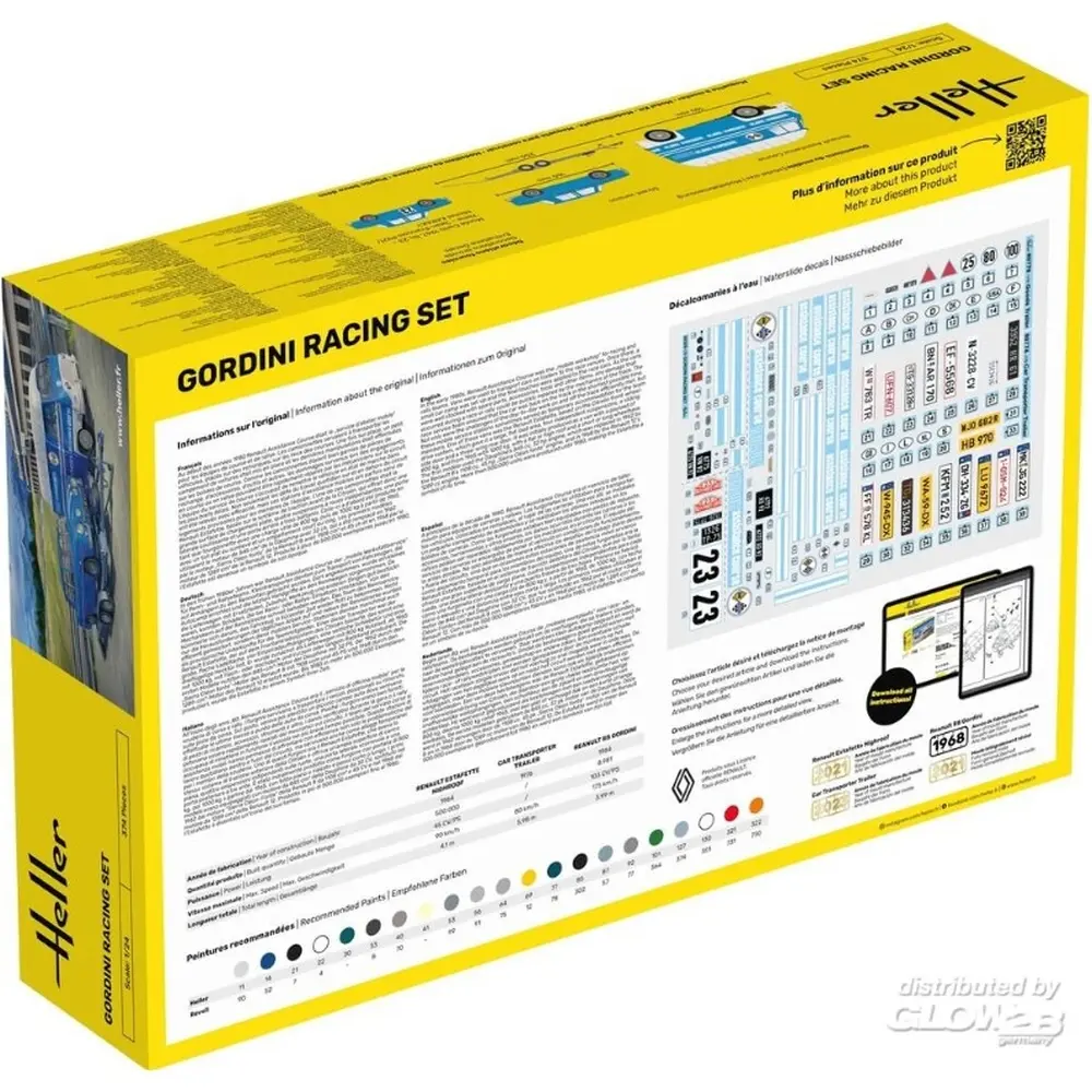 Gordini Racing Set - HELLER 50328 - 1/24 - 2