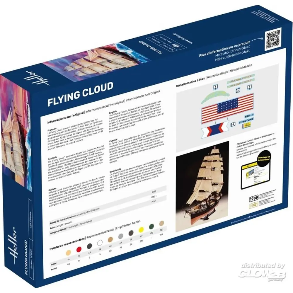 Flying Cloud - HELLER 56830 - 1/200 - 2