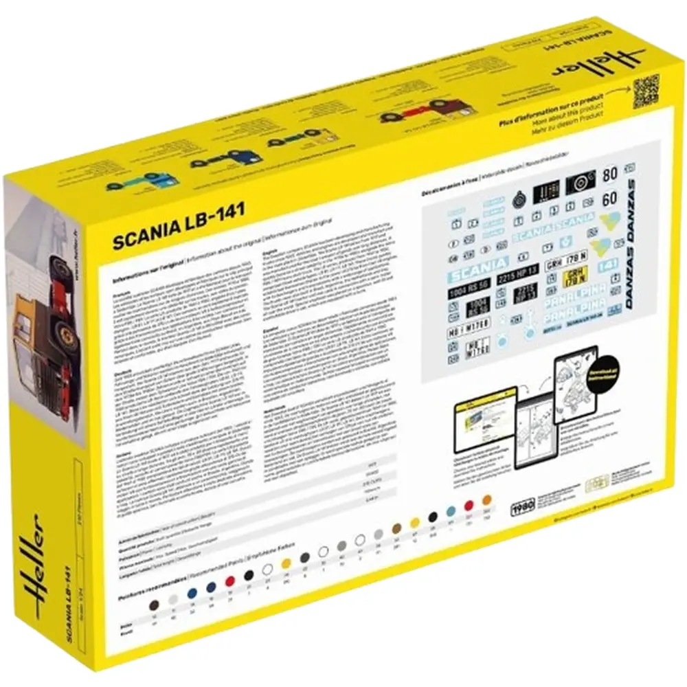 Camion Scania LB-141 - Heller 56773 - 1/24 - 2