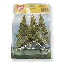 3 Mélèzes - Vert - HEKI 2136 - Échelle HO / TT - 170 mm - 3